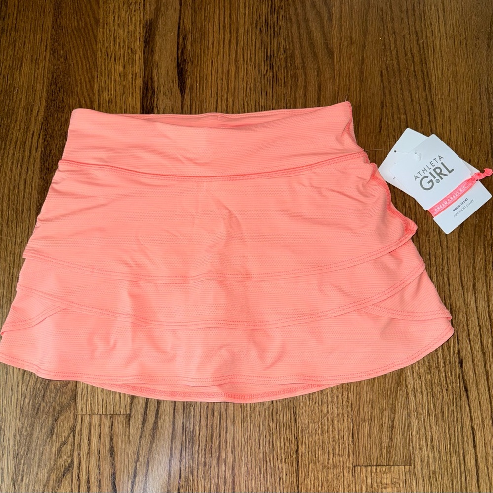 Athleta Swing Skort Coral / Orange